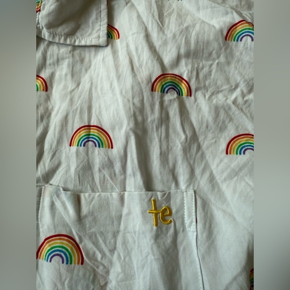 Tipsy Elves Rainbow Button Down - Picture 3 of 7
